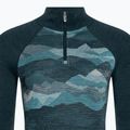 Női termoaktív pulóver Smartwool Classic Thermal Merino Baselayer 1/4 Zip Boxed twilight 5