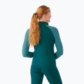 Női termoaktív pulóver Smartwool Classic Thermal Merino Baselayer 1/4 Zip Boxed emerald 2