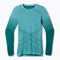 Női termoaktív pulóver Smartwool Intraknit Thermal Merino Baselayer Pattern Crew cascade 7