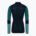 Női termoaktív pulóver Smartwool Intraknit Thermal Merino Baselayer Colorblock 1/4 Zip navy 4