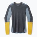 Férfi termoaktív pulóver Smartwool Intraknit Thermal Merino Baselayer Colorblock Crew charcoal 3