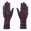 Smartwool Thermal Merino túrakesztyű lila írisz digi kockás 3