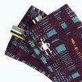 Smartwool Thermal Merino túrakesztyű lila írisz digi kockás 4