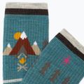 Női trekking zokni Smartwool Hike Light Cushion Under The Stars Crew kaskád zöld 4