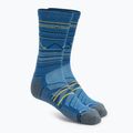 Smartwool Hike Light Cushion Mountain Pattern Crew trekking zokni laguna kék