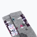 Női túrazokni Smartwool Hike Full Cushion Alpine Perch Crew világosszürke 3