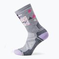 Női túrazokni Smartwool Hike Full Cushion Alpine Perch Crew világosszürke 6