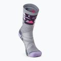 Női túrazokni Smartwool Hike Full Cushion Alpine Perch Crew világosszürke 7