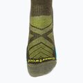 Smartwool Hike Light Cushion Winding Trail Crew katonai olívazöld trekking zokni 4