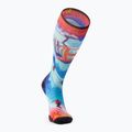Sízokni Smartwool Ski Zero Cushion Ski Day Print OTC laguna blue 2