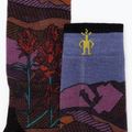 Smartwool női sízokni Ski Zero Cushion Floral Field Print OTC picante pikáns 4