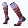 Smartwool női sízokni Ski Zero Cushion Floral Field Print OTC picante pikáns 6