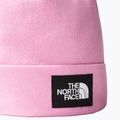 The North Face Dock Worker Újrahasznosított orchidea rózsaszín téli sapka 4