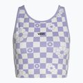 Női top Vans Longline Racerback Bralette Floral checkerboard/sweet lavender