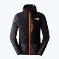 Férfi The North Face Dawn Turn Hybrid Ventrix Midlayer dzseki szürke/fekete/sokkoló narancssárga színben 5