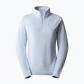 Női gyapjú pulóver The North Face 100 Glacier 1/4 Zip poros periwinkle 4