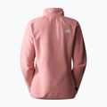 Női gyapjú pulóver The North Face 100 Glacier 1/4 Zip árnyékos rózsaszínű 5