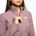 Női gyapjú pulóver The North Face 100 Glacier Fz fawn szürke 4