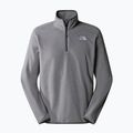 Férfi The North Face 100 Glacier 1/4 Zip fleece pulóver közepes szürke szürke szürke 4