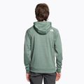 Férfi trekking pulóver The North Face Reaxion Fleece F/Z Hoodie dark sage heather/asphalt szürke 2
