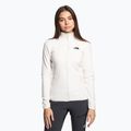 Női gyapjú pulóver The North Face 100 Glacier Fz gardenia fehér