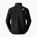 Férfi gyapjú pulóver The North Face 100 Glacier Full Zip fekete 6