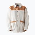 Női pulóver The North Face Cragmont Fleece Shacket gardenia white/almond butter 4