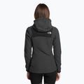 Női The North Face Homesafe Full Zip Fleece Hoodie fekete/aszfalt szürke csíkos/fekete 2