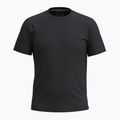 Férfi Smartwool rövid ujjú Tee Slim Fit trekking póló fekete