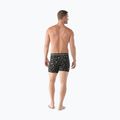 Férfi Smartwool Merino Print Boxer Brief fekete elment kempingezni 2