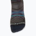 Női trekking zokni Smartwool Hike Light Cushion Mountain Range Pattern Crew chestnut 4