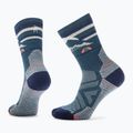 Női trekking zokni Smartwool Hike Light Cushion New Pattern Crew twilight blue