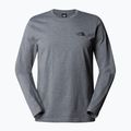 Férfi póló The North Face Simple Dome medium grey heather 5