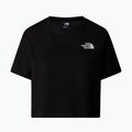 The North Face női Simple Dome Cropped Slim Tee tnf fekete 4