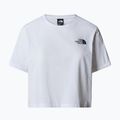 The North Face női Simple Dome Cropped Slim Tee tnf fehér 4