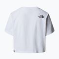The North Face női Simple Dome Cropped Slim Tee tnf fehér 5