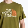 Férfi póló The North Face Rust 2 forest olive 3