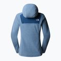 Női trekking pulóver The North Face Homesafe Full Zip acélkék/árnyékos kék s 2
