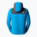 Férfi trekking pulóver The North Face Homesafe Full Zip Fleece Hoodie smoked pearl/asphalt grey 2