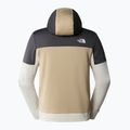 Férfi melegítőfelső The North Face Ma Full Zip white dune/anthracite grey 2