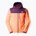 Férfi futódzseki The North Face Higher Run Wind vivid flame/black currant purple 6