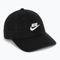Baseballsapka Nike Club Unstructured Futura Wash black/white