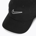 Baseball sapka Nike Club Unstructured Swoosh black/black 3