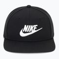 Férfi baseballsapka Nike Dri-Fit Pro Structured Futura black/black/black/white 2