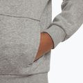 Gyerek kapucnis pulóver Nike Club Fleece Hoodie dark grey heather/white 3