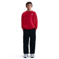 Nike Sportswear Club Fleece gyermek pulóver egyetemi piros/fehér 8