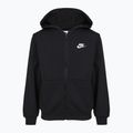 Gyerekpulóver Nike Club Fleece black/white