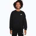 Gyerek pulóver Nike Sportswear Club Fleece university black/white