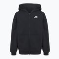 Nike Sportswear Club Fleece gyermek pulóver FD2931-010 fekete/fehér
