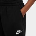 Nike Sportswear Club Fleece gyermek nadrág fekete/fekete/fehér 3
